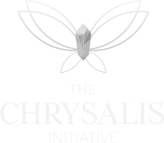 The Chrysalis Initiative - White Logo